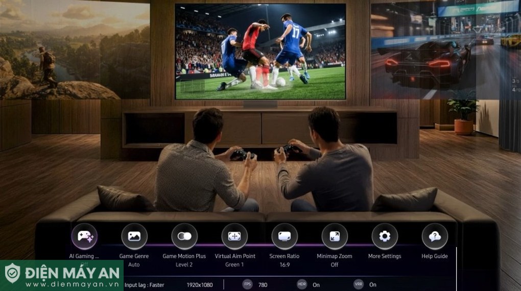 Smart tivi Micro RGB Samsung AI 4K 75 inch MRA75R85HA (75R85H)